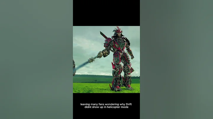 Why Drift didn't sport his Helicopter mode ?