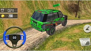 Offroad Prado 4x4 jeep drive: Parking and driving -Jeep driver game -Android Gameplay @ArabaMatik screenshot 3