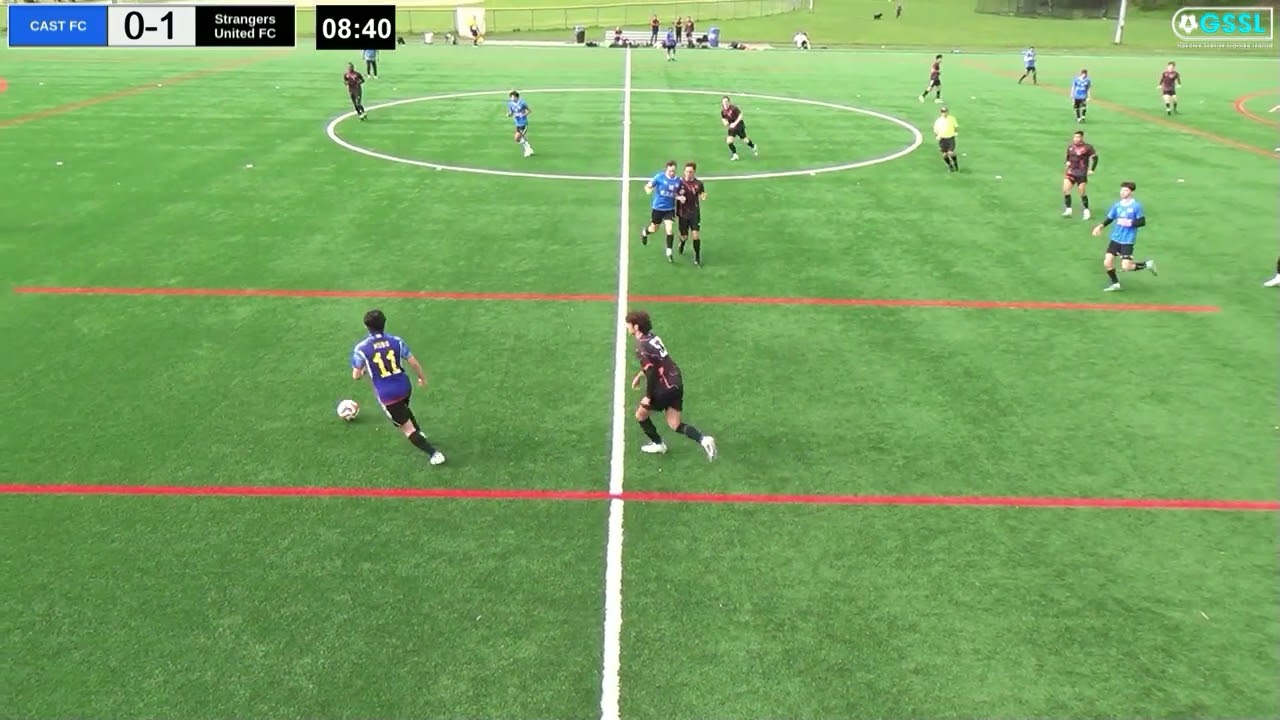 May 4, 2025 • CAST FC vs. Strangers United FC • GSSL Spring 2025 Men Open D1