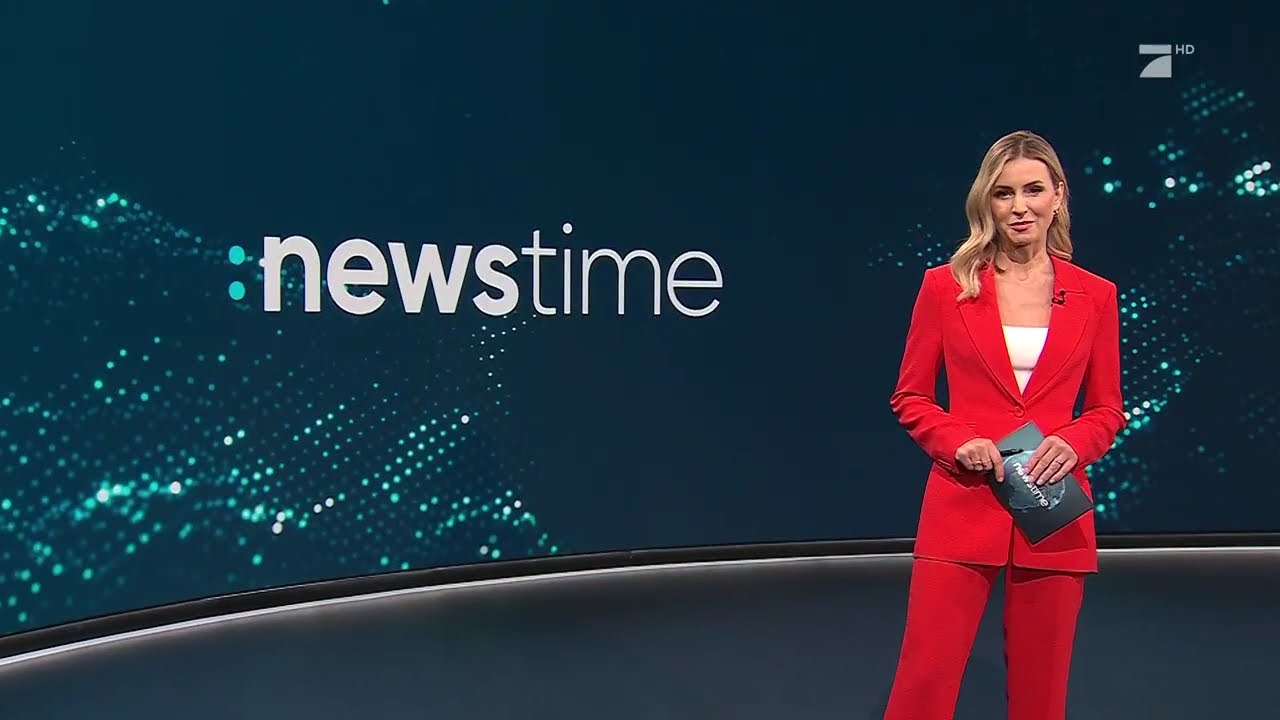 ProSieben :newstime Intro aus neuem Studio (2024)