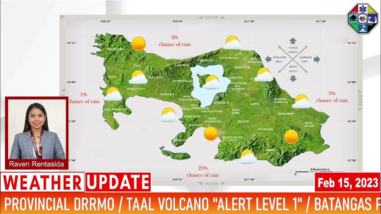 Batangas Weather Forecast (Feb 15, 2023) YouTube