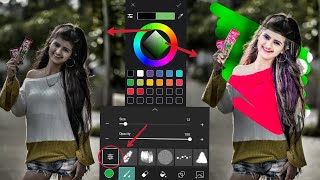 Sanpseed में सीखे Oil Paint Face Smooth Photo Editing // Sanpseed background change Photo Editing screenshot 5