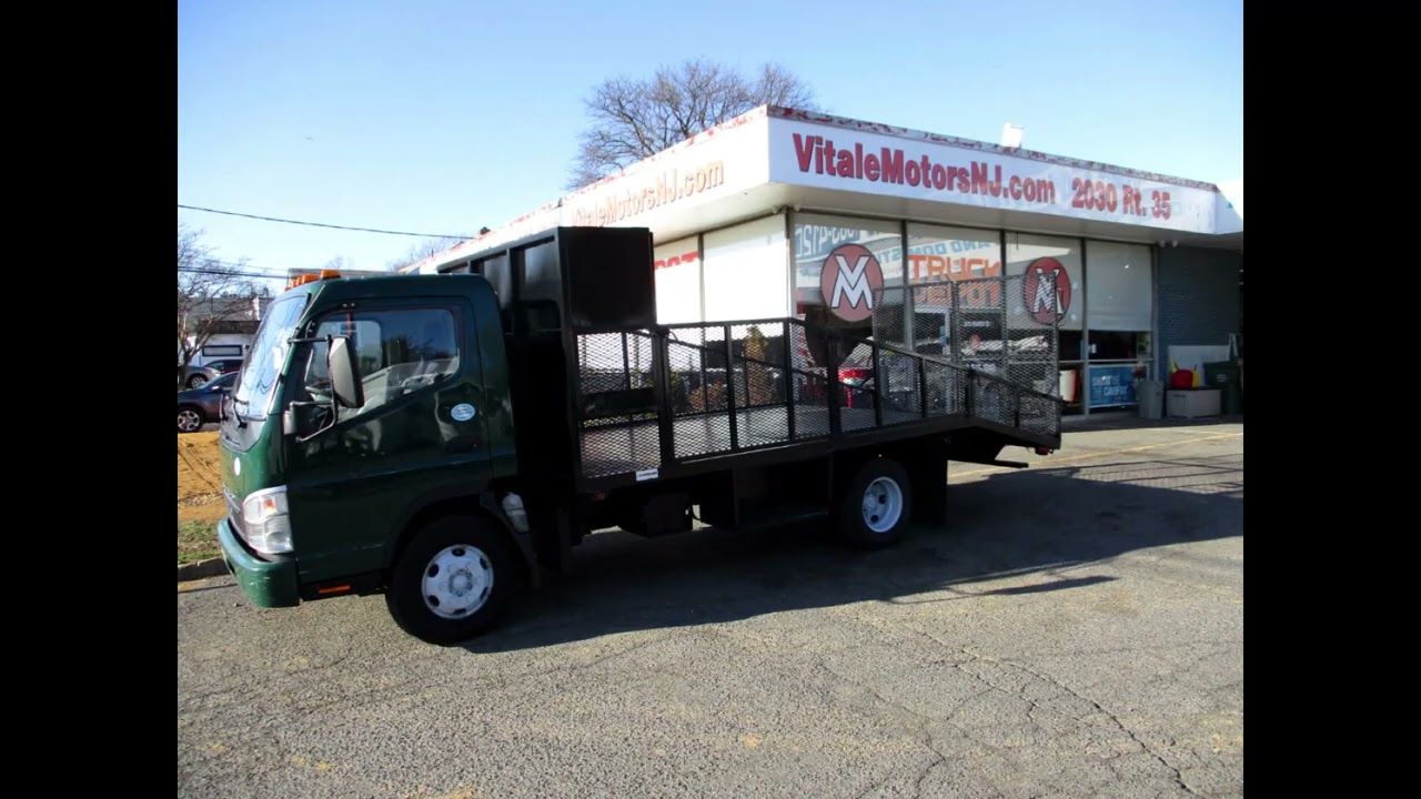 2008 Mitsubishi Fuso FE145 LANDSCAPE TRUCK