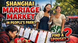 Insane first experience at Shanghai Marriage Market (China) 😲