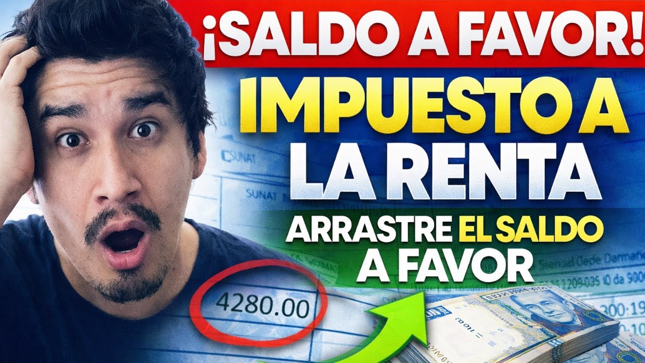 Saldo a favor del Impuesto a la Renta 2026 - YouTube