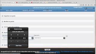 afficher planning de garde