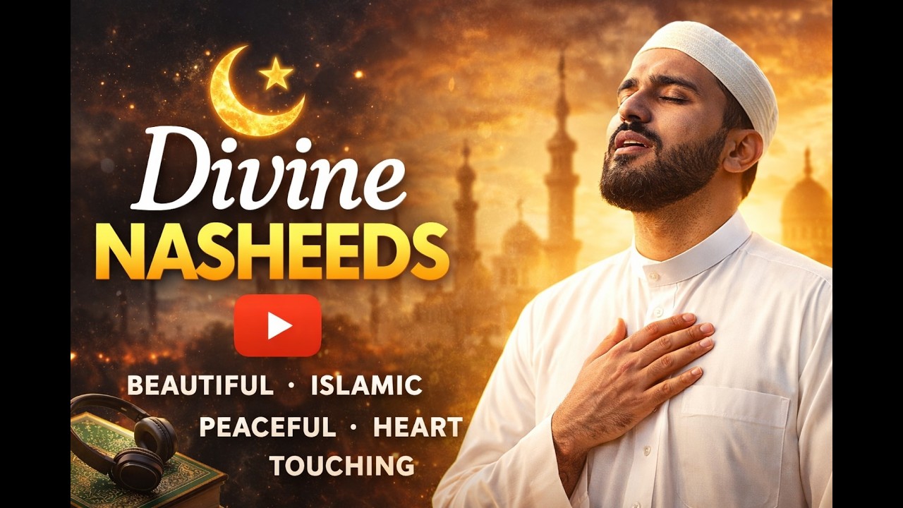 Islamic Nasheed Collection 🎧 | 12+ Beautiful Nasheeds | Peaceful ...