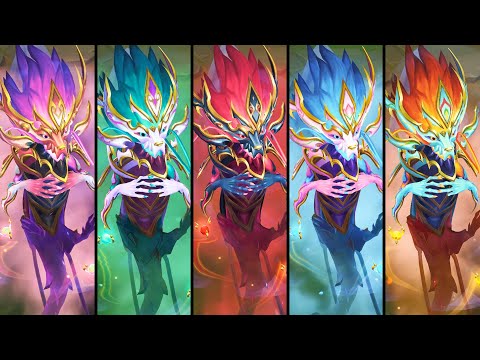 All Porcelain Protector Aurelion Sol Chromas (League of Legends)