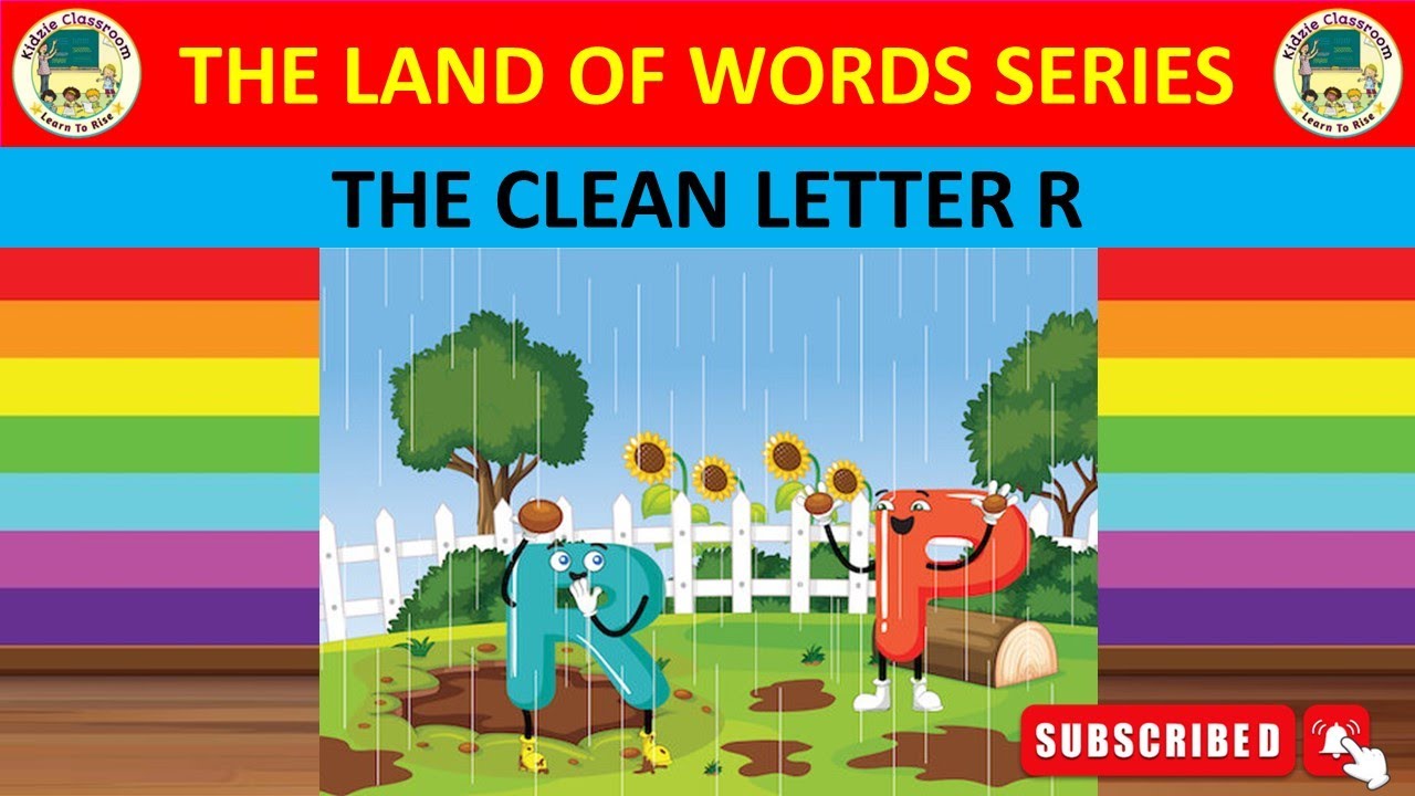 The Clean Letter R | The Land of Words Series | Story Times - YouTube