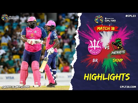 Match Highlights | Barbados Royals vs St Kitts and Nevis Patriots | CPL 2023