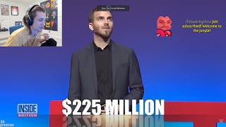 xQc Reacts to guy LOSING  225 MILLION in Bitcoin!!!