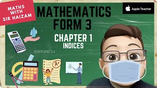 FORM3 CHAPTER 1 INDICES (SUBTOPIC 1.1) #mrsmchannel