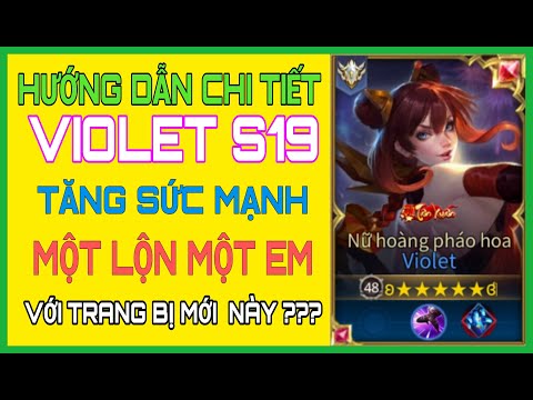 Violet Liên Quân | Cách chơi, Lên đồ và Bảng ngọc Violet mùa 19 mới, mạnh nhất là đây - HD GAME 76