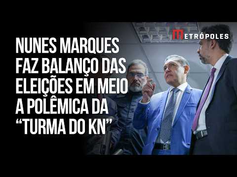 Presidente do TSE, Kassio Nunes Marques conduz eleição em meio a controvérsia da “Turma do KN”