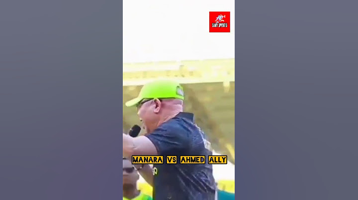 HAJI MANARA VS AHMED ALLY/ WANANCHI DAY VS SIMBA DAY