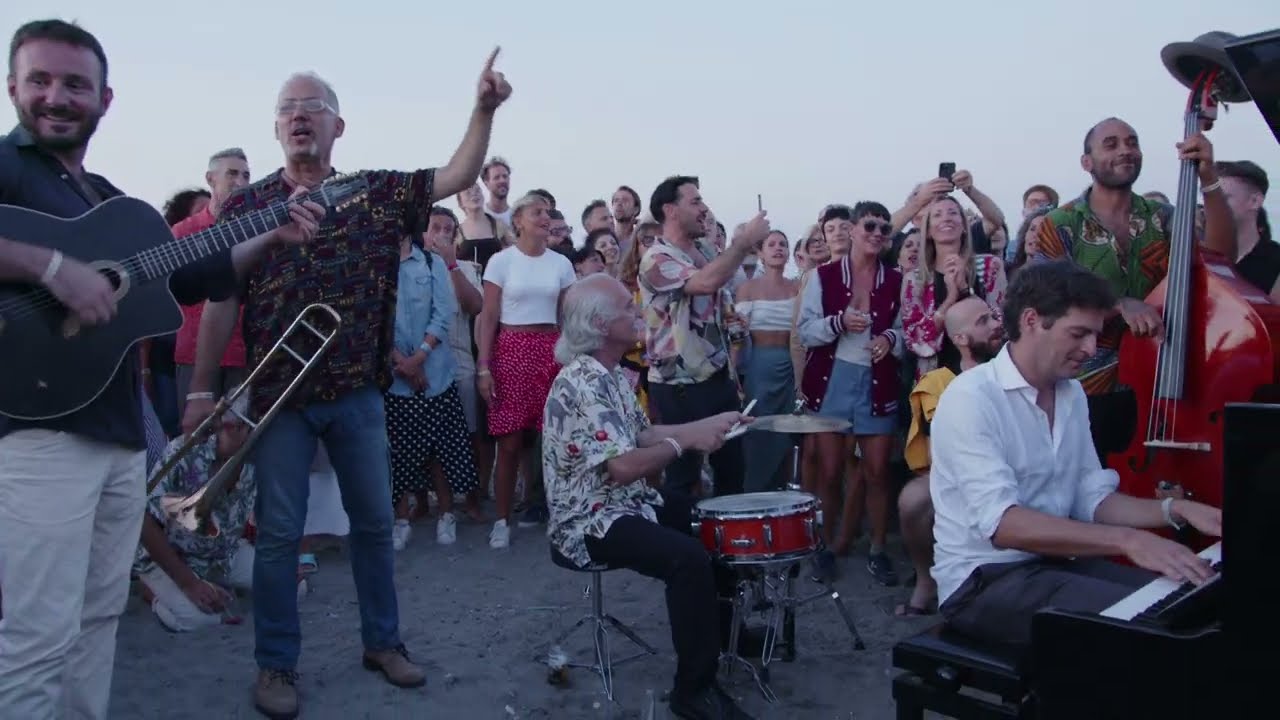 Waiting for the sunrise at Policoro in Swing 2024 - "O' Sole mio"