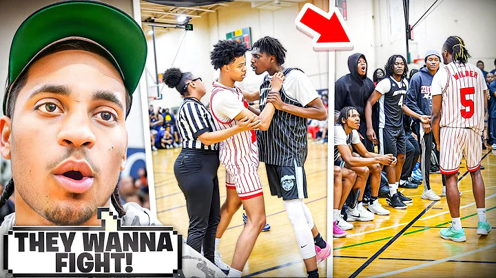 THIS AAU CHAMPIONSHIP GAME ALMOST TURNED INTO A BRAWL!