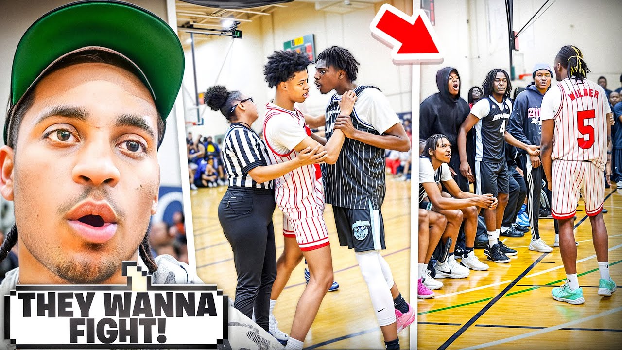 THIS AAU CHAMPIONSHIP GAME ALMOST TURNED INTO A BRAWL!