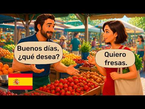 22 Minutes of Simple Spanish Conversations for Beginners | Short Spanish Dialogues
