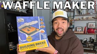 LEGO WAFFLE MAKER... Can you actually build with it | Review
