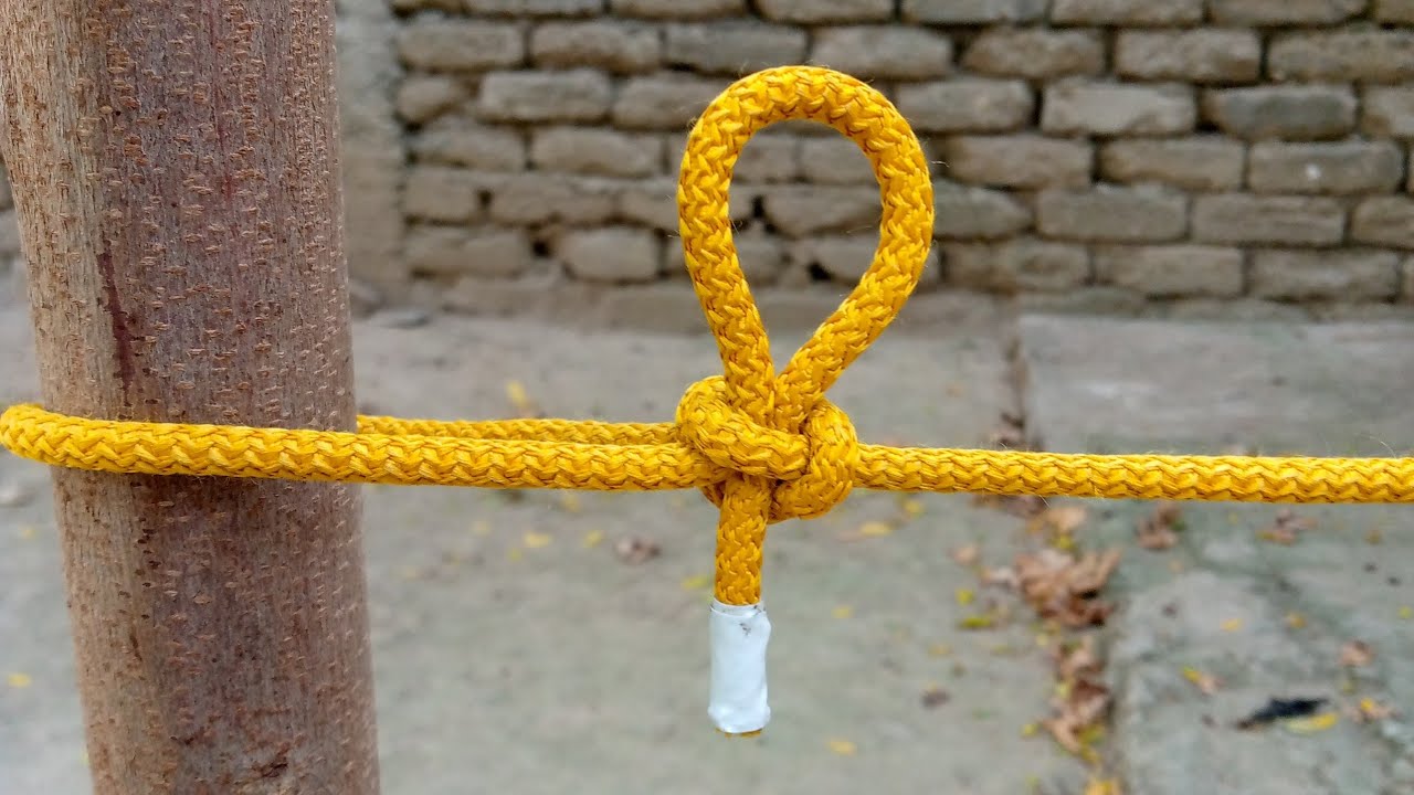 Great and effective rope knots !#How to tie . - YouTube