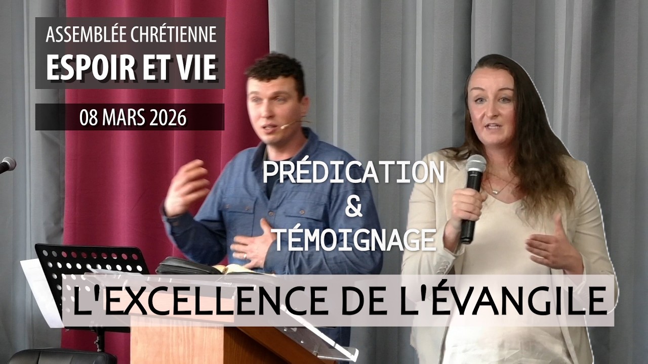 L'EXCELLENCE DE L'ÉVANGILE | Michaël Thibault