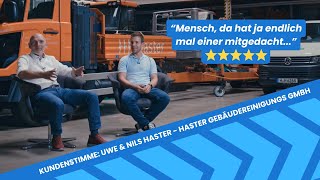 maten.ai Testimonial von der Haster Gebäudereinigungs GmbH