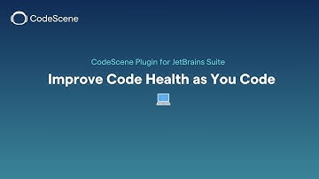 CodeScene Plugin for JetBrains Suite - Improve code health as you code 💻