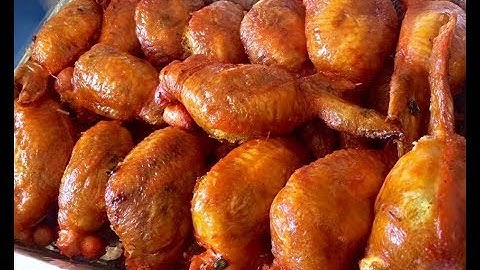 Qhia ua kooj tis qaib ci ntim peev choj qab heev. How to make chicken wing with bean thread.1/26/18