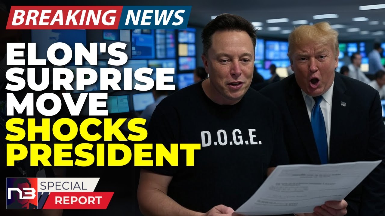 ⁣🚨BREAKING: Elon STUNS White House With Unexpected DOGE Announcement! Trump's Reaction Says All!