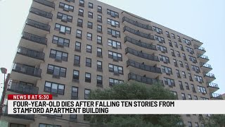 4-year-old boy dies after falling from 10th-floor Stamford apartment