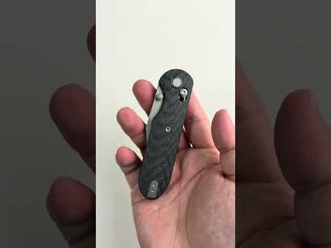 GEO KNIFE GEO2401K. Carbon Fiber Handle 3.0’ Stonewash Bohler M390 Blade.    