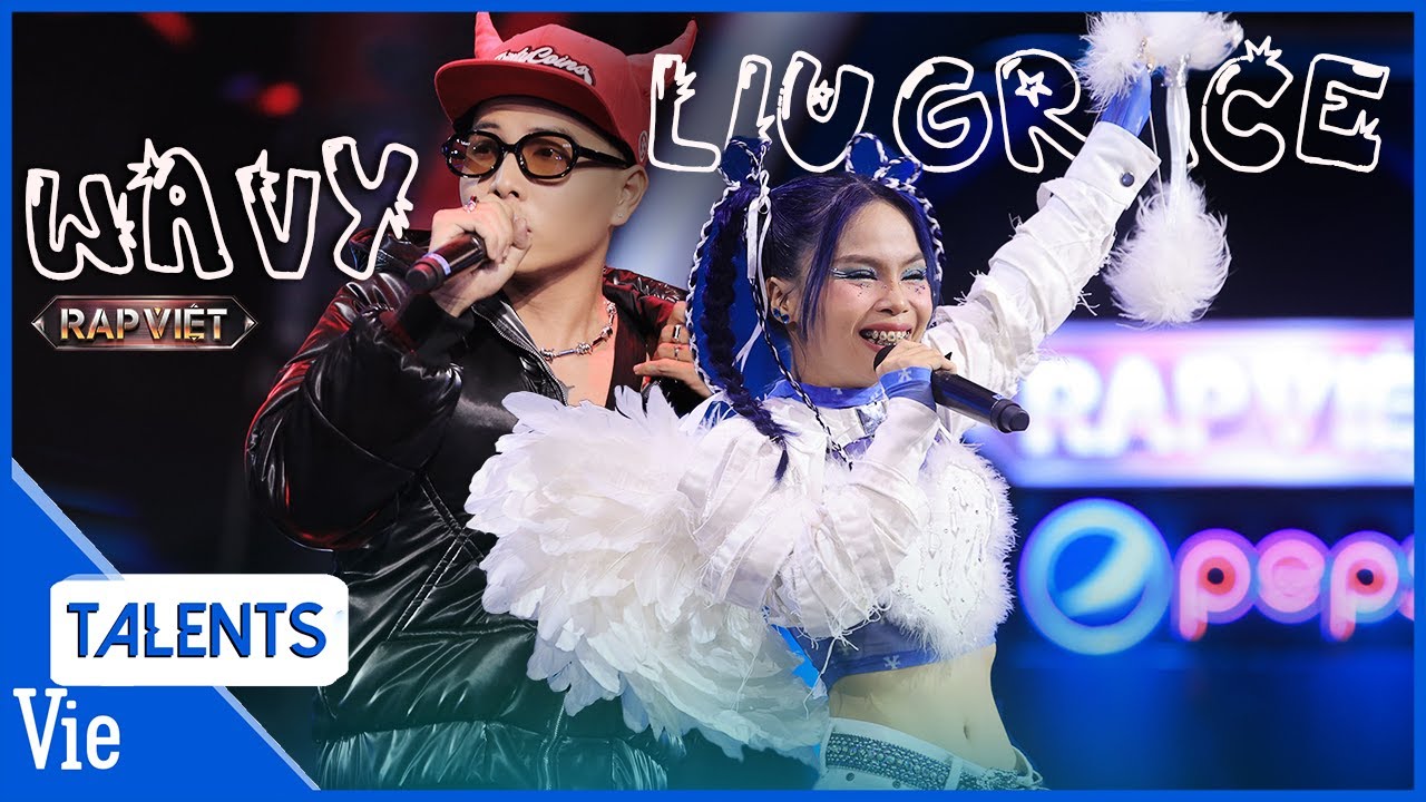 Thiên thần Liu Grace bắn mũi tên CUPID, dạy cách yêu cùng Wavy cực mượt mà | Rap Việt Live Stage