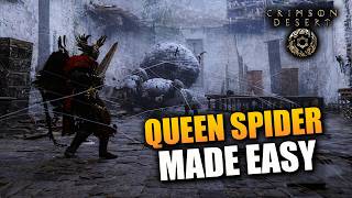 How to Beat Queen Spider Boss Crimson Desert Easy Method