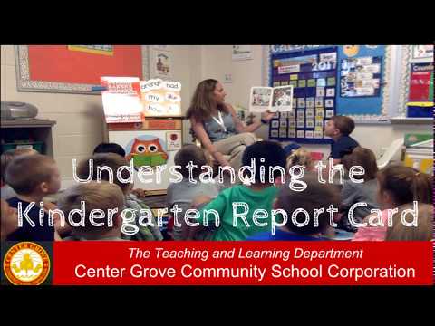 What Does M Mean On A Kindergarten Report Card