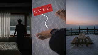 BARE FEET on fresh snow | South Korea short film