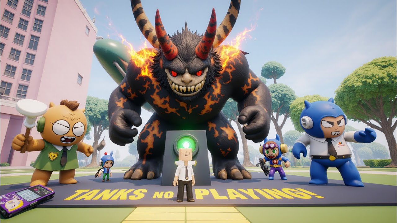 🔥 LABUBU vs the GIANT DEMON in Roblox! Episode 1 — The Chaos Begins! 🔥