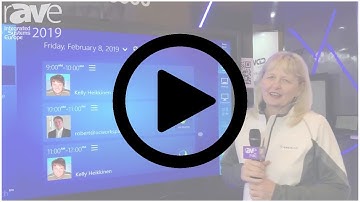 ISE 2019 UC Workspace Showcases Quicklaunch on the Avocor Stand