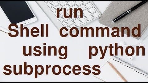 Run shell command in Python using python subprocess.