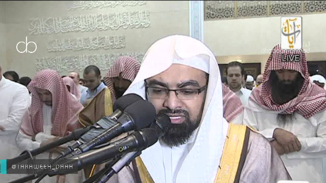 صلاة التهجد للشيخ ناصر القطامي ليلة 22 رمضان 1437(تلاوة)خواتيم الشعراء بداية النمل