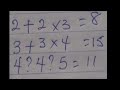 Can You Solve This Math Challenge in 30 Seconds? 🔥 | Brain Teaser