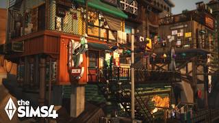 Postapocalyptic Shanty Town no Cc  The Sims 4  Download In Description