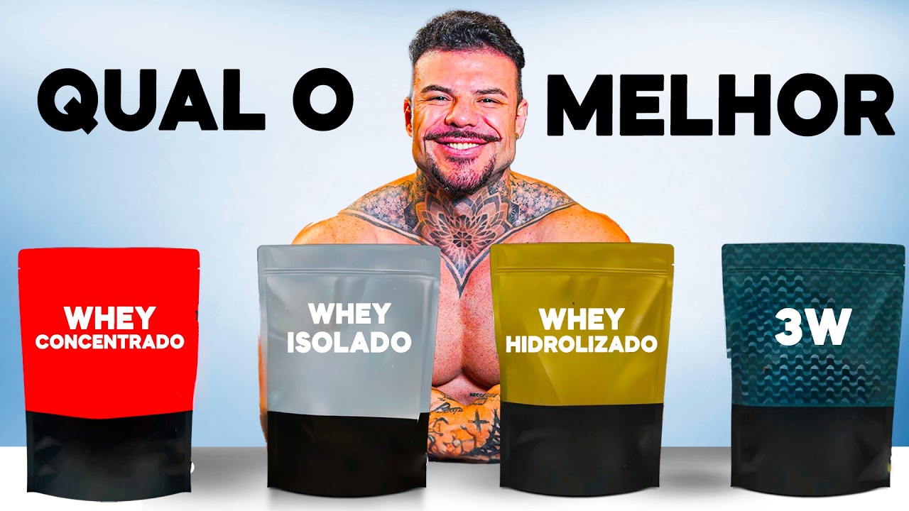 QUAL O MELHOR WHEY PROTEIN de 2026: Comparativo COMPLETO!