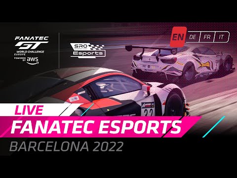 LIVE | Fanatec Esports GT Pro Series | R5 | Barcelona 2022
