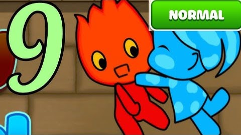 Redboy and Bluegirl Level 9 In Light Temp Maze Android Walkthrough