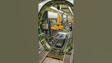 Modular marvel: see how future aircraft fuselages #shorts #airbus #boeing #assembly #fyp #technology