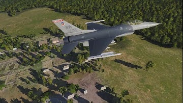 DCS F-16C - Close Air Support Instant Action in VR via the Rift-S