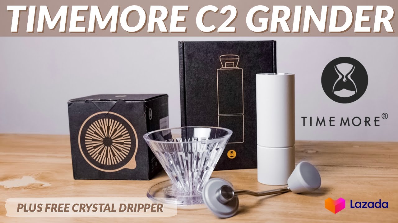 UNBOXING TIMEMORE Chestnut C2 Grinder FREE Pour Over Dripper Included
