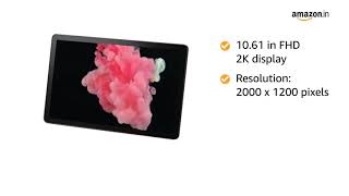 Lenovo Tab M10 FHD Plus Storm | Qualcomm Snapdragon Processor, and Quad Speakers with Dolby Atmos