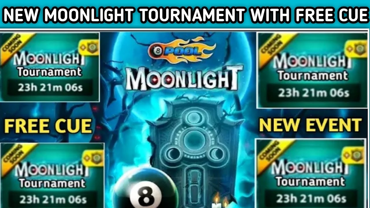 MOONLIGHT TOURNAMENT || MOONLIGHT QUEST WEEK 2 MISSION REVEALED || UPCOMING EVENT IN 8 BALL POOL